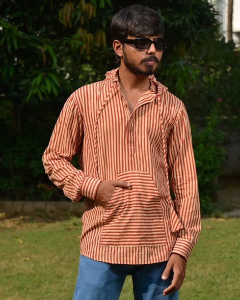 Brick Red Hoodie Secondary image