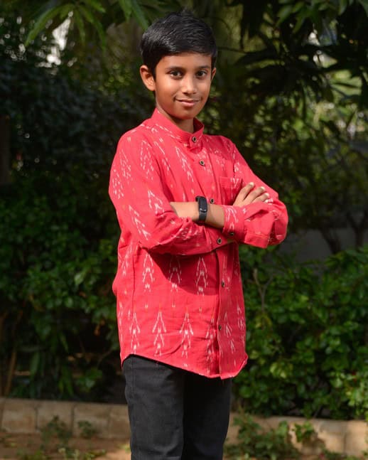 Rose Red Kids Shirt Secondary image