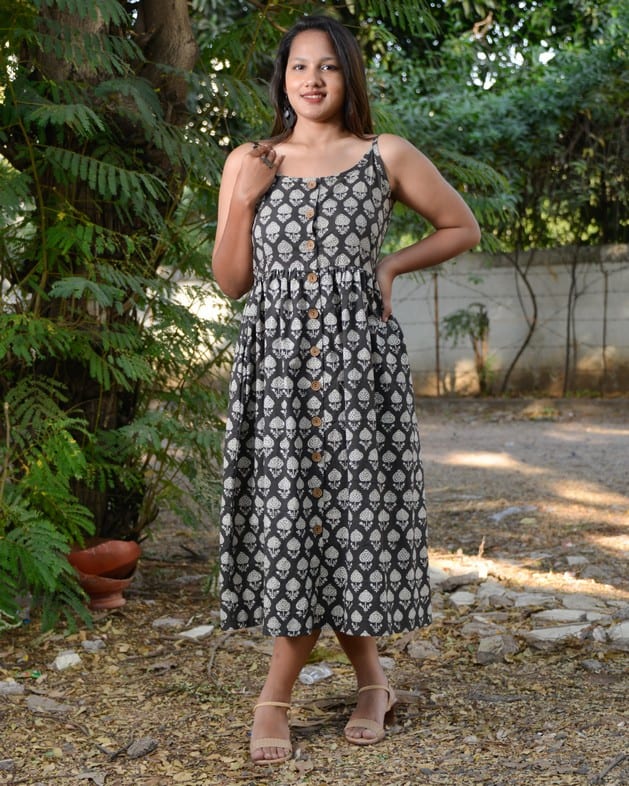 Black Forest Strappy Dress