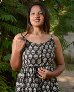 Black Forest Strappy Dress