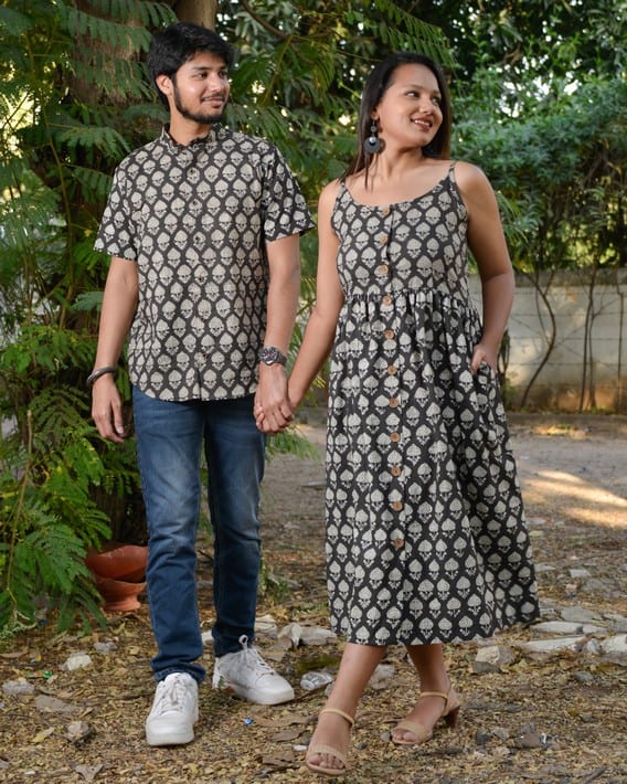 Black Forest Strappy Couple Set Main image