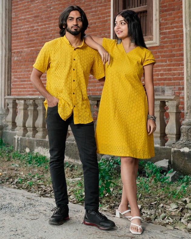 Sunbeam Yellow Short Couple Secondary image