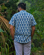 Indigo Double Umbrella Shirt