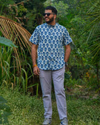 Indigo Double Umbrella Shirt