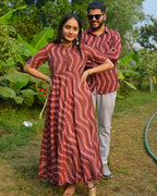 Redwood Anarkali Dress Family Set