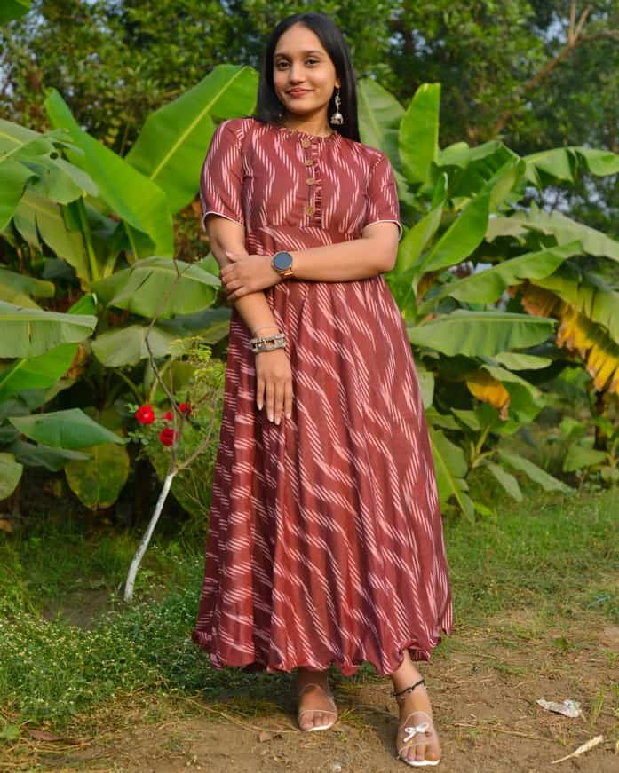 Redwood Anarkali Dress