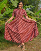 Redwood Anarkali Dress