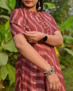 Redwood Anarkali Maternity Dress