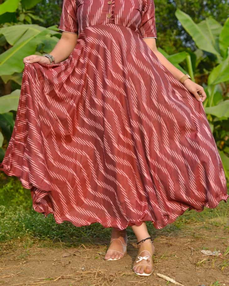 Redwood Anarkali Dress