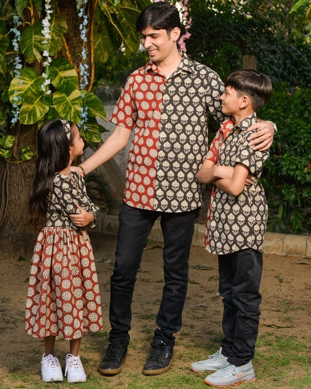 Rosy Noir Vine Father Kid Twining