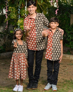 Rosy Noir Vine Father Kid Twining