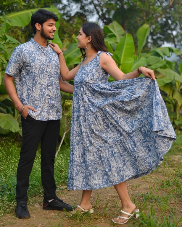 Grey Forest Tie Up Family Set