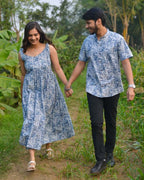 Grey Forest Tie Up Family Set