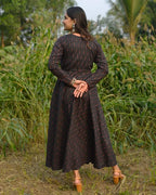 Raven Black Nursing Dress
