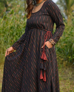 Raven Black Nursing Dress
