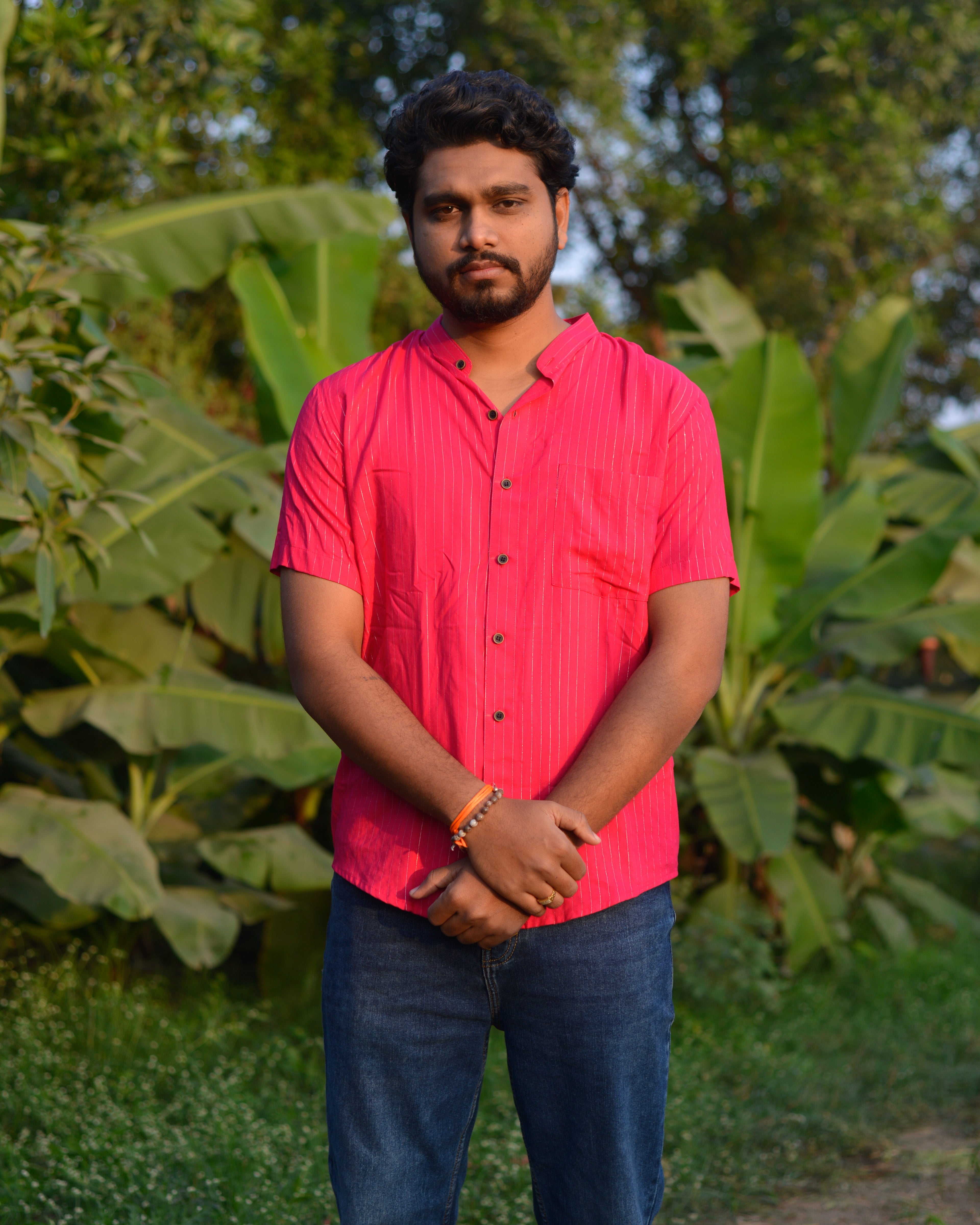 Starry Hot Pink Short Plus Size Dress