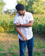 Humbly White Cutwork Shirt