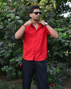 Cherry Red Empire Shirt