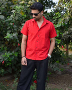 Cherry Red Empire Shirt