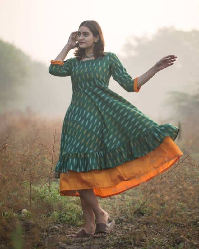 Pickle and Pine Frill Dress