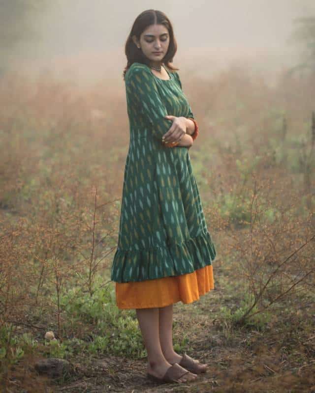 Pickle and Pine Frill Dress