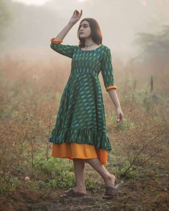 Pickle and Pine Frill Dress