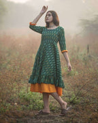 Pickle and Pine Frill Nursing Dress