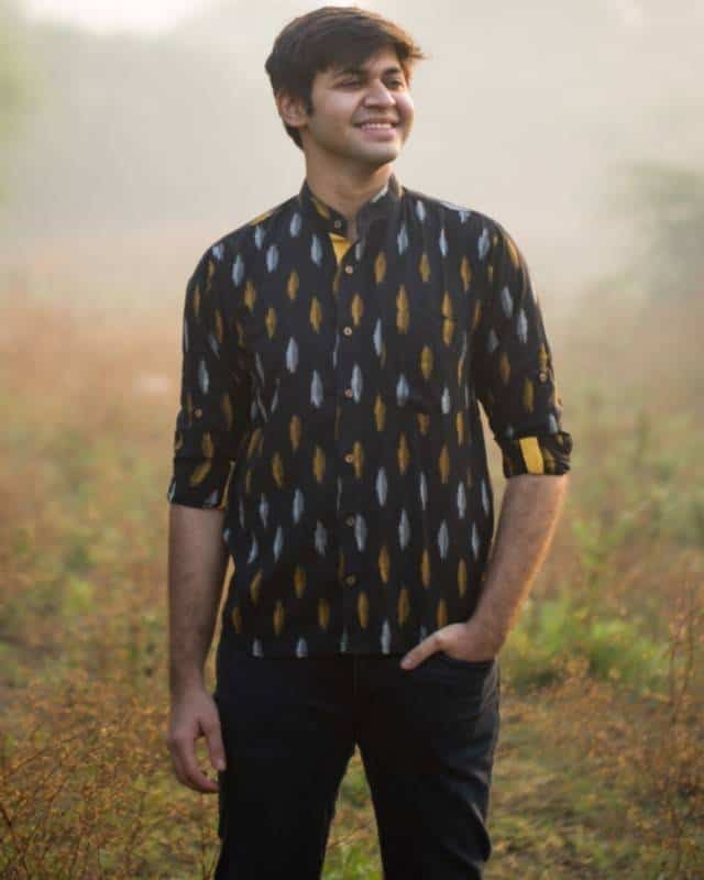 Bumblebee Black Ikat Shirt