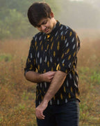 Bumblebee Black Ikat Shirt