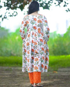 Orchid White Nursing Kurta