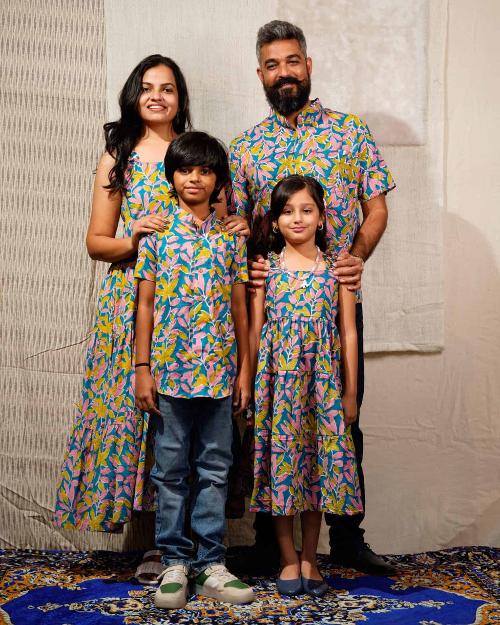 Tulip Vine Long Frill Family Set