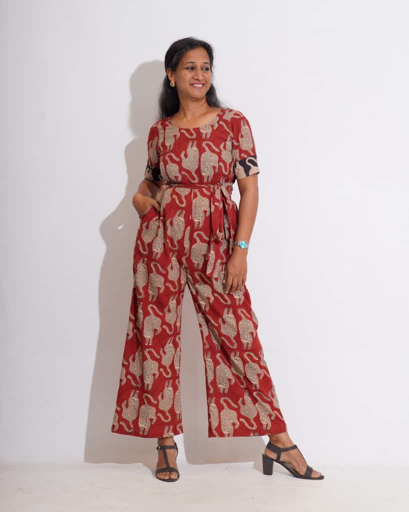 Red Kitty Jumpsuit Main image