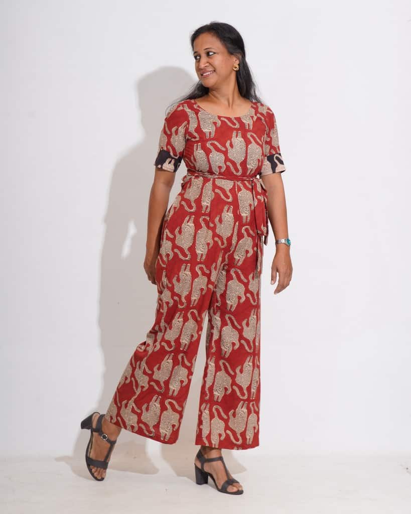Red Kitty Jumpsuit Secondary image