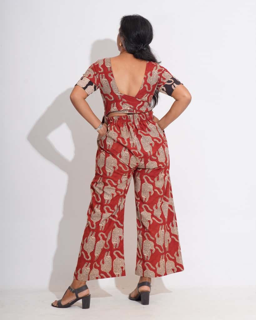 Red Kitty Jumpsuit