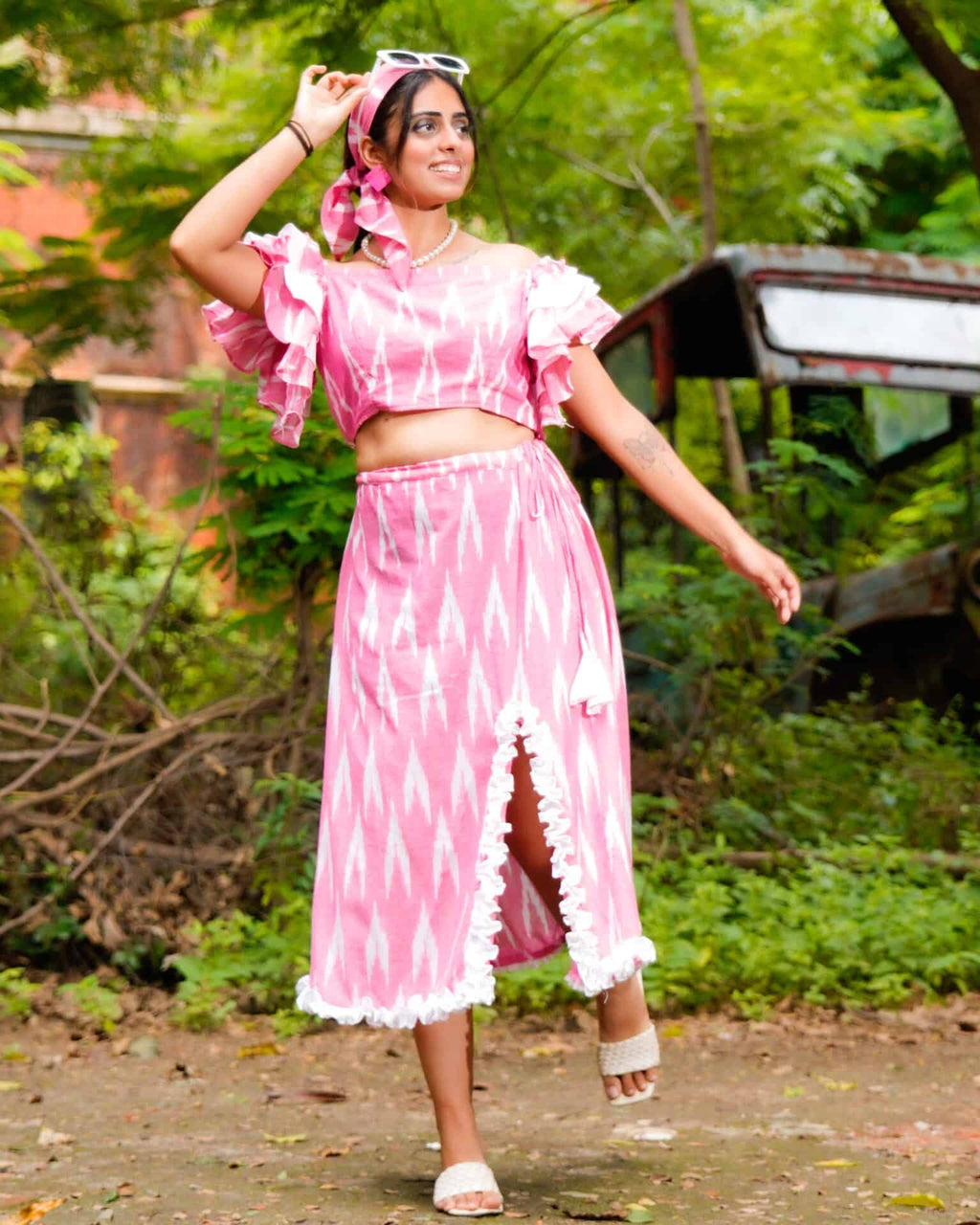 Pink Presence Retro Coord Set