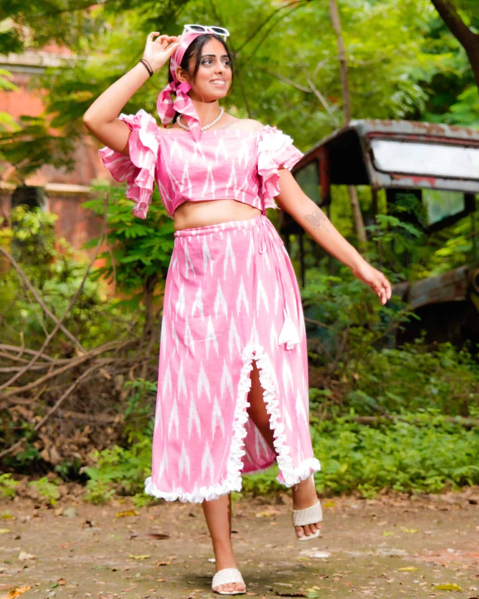 Pink Presence Retro Coord Set
