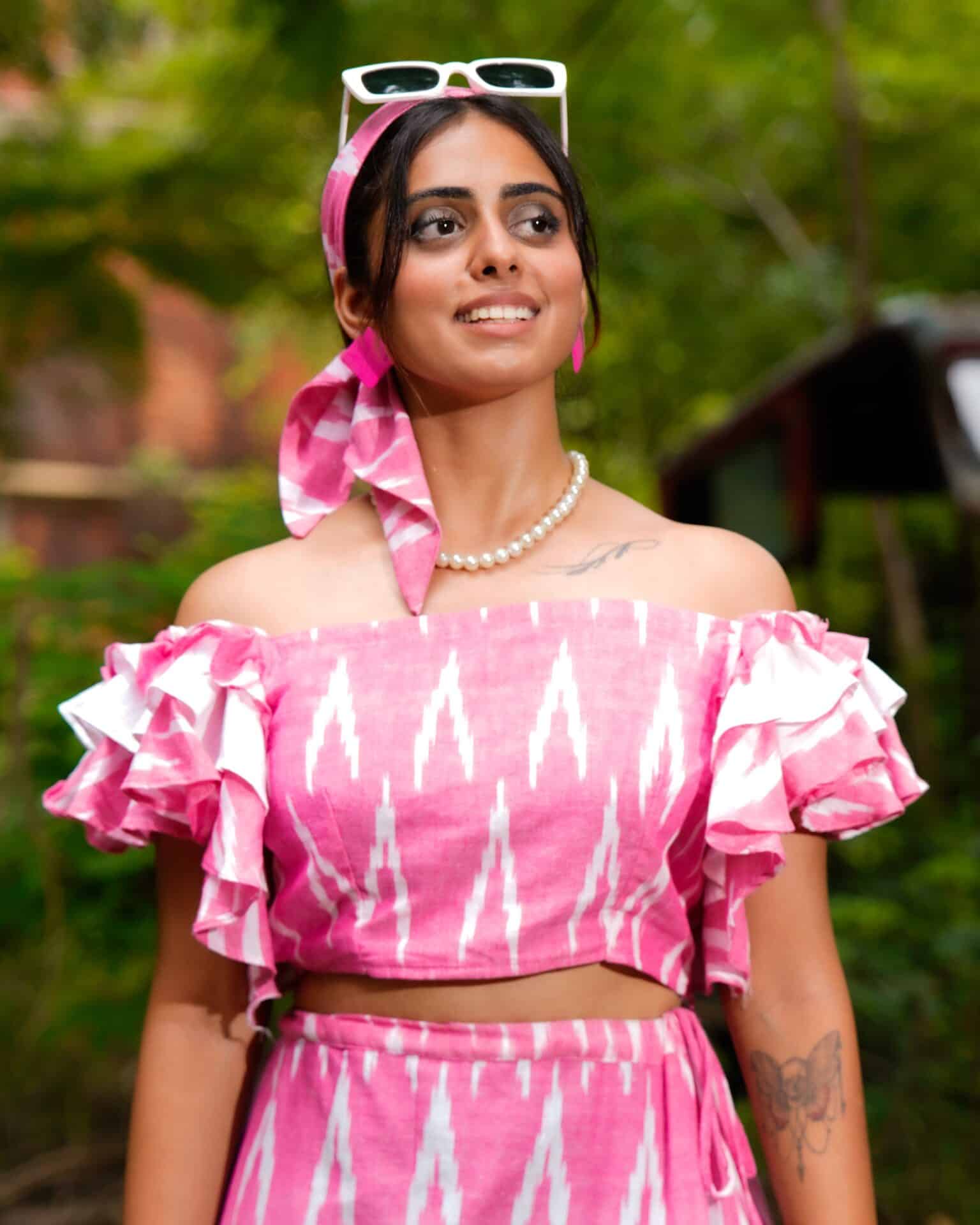 Pink Presence Retro Coord Set