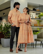 Dusty Orange Couple Set