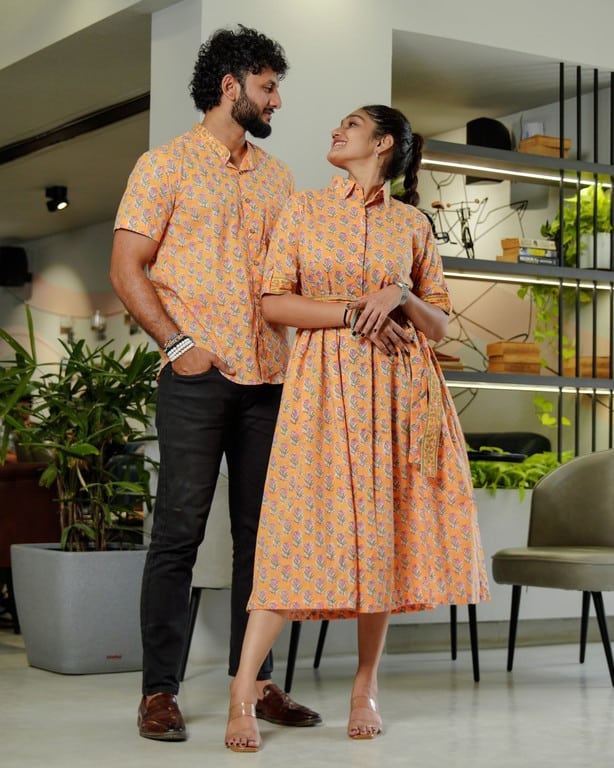 Dusty Orange Couple Set