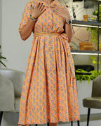 Dusty Orange Dress