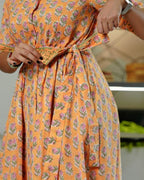 Dusty Orange Dress