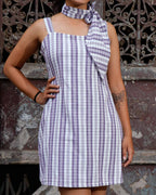 Purple Petunia Retro Dress