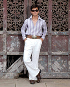 Purple Petunia Retro Shirt