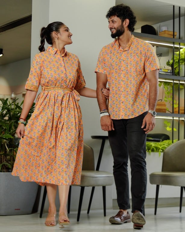 Dusty Orange Couple Set