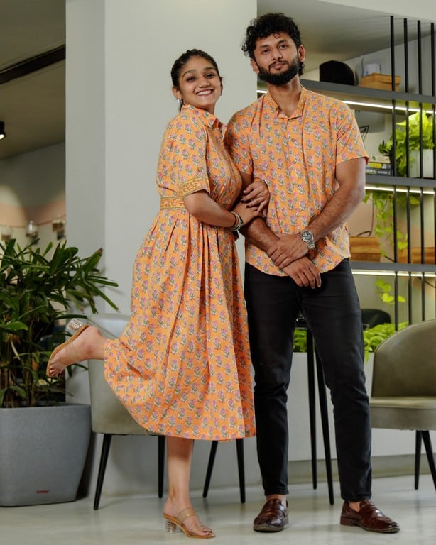 Dusty Orange Couple Set
