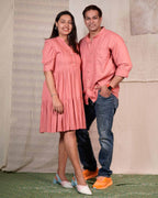 Starry Pink Short Family Set