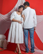 Snowy White Tiered Family Set