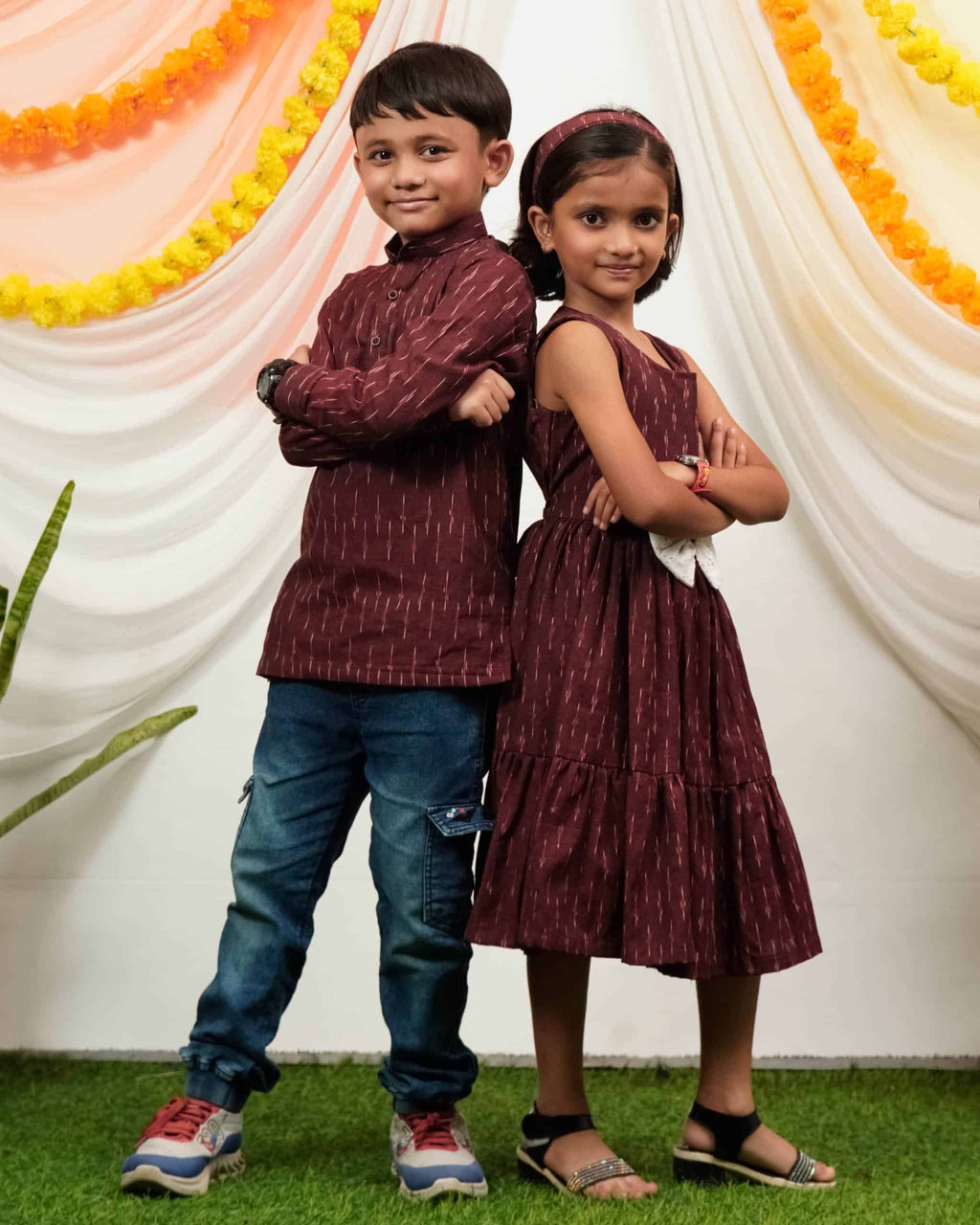 Maroon Glorious Family Set