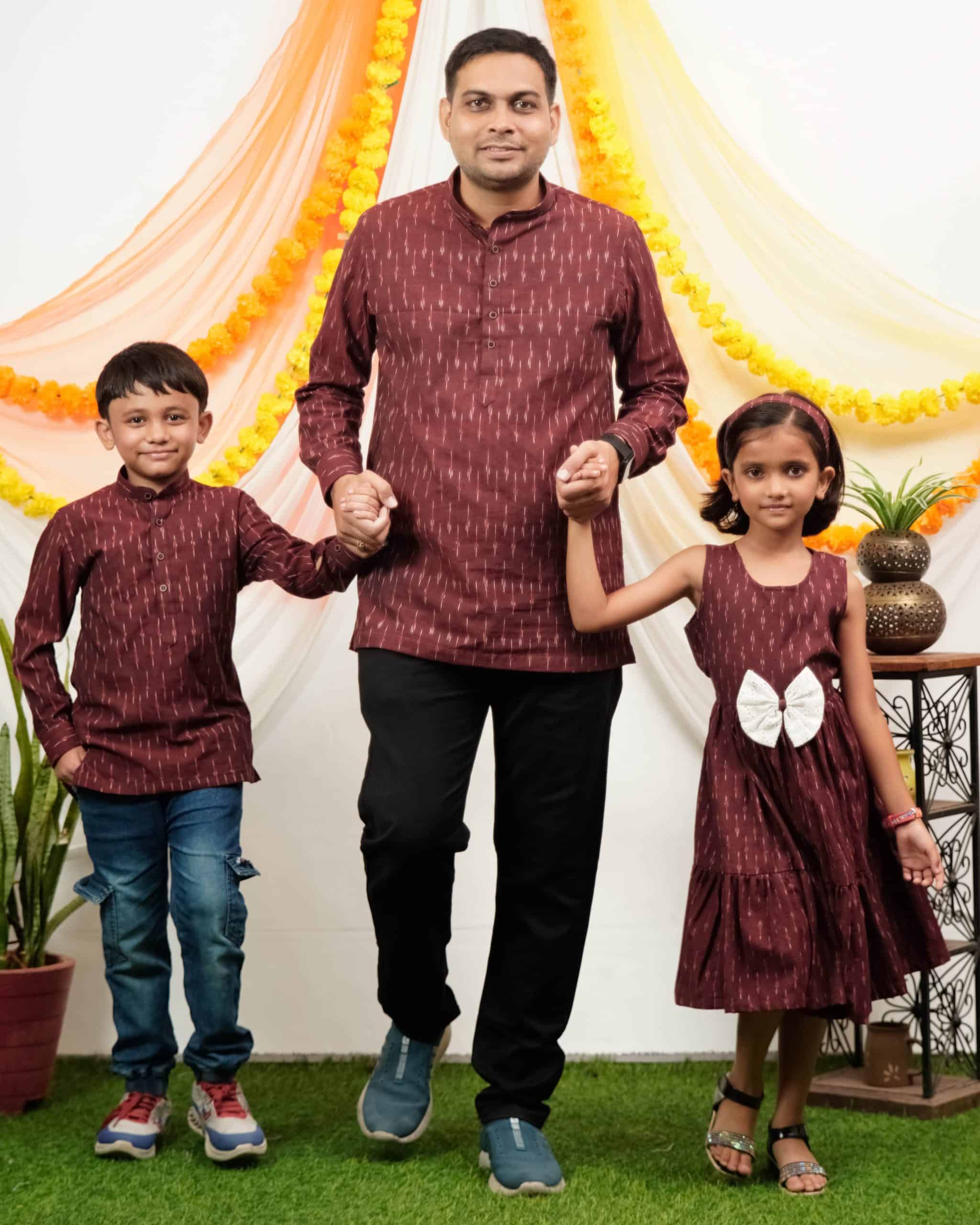 Maroon Glorious Father Kid Twining Main image