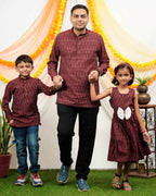 Maroon Glorious Father Kid Twining